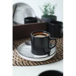 Hermia Concept, x 00017457, Kaffeetassen-Set (12-teilig), 100 % KERAMIK-STEINZEUG, Mehrfarbig, 6 x 30 x 6 cm