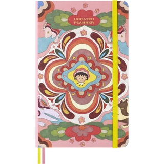 Moleskine Sakura Undatierte Kalender von Momoko Sakura, 12-Monats-Wochen-Notizkalendar 2024 mit festem Einband, Asia Kollektion 2024, Sonderausgabe, Großformat 13 x 21 cm