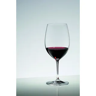 Riedel Vorteilsset 6 x 2 Gläser VINUM CABERNET SAUVIGNON/MERLOT (BORDEAUX) 6416/0 und 4 EKM Living Trinkhalme aus Edelstahl