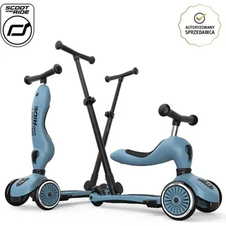 Scoot and Ride Highwaykick 1 Push and Go Blau