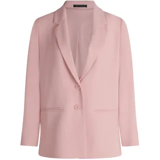 Longblazer BETTY BARCLAY "Longblazer mit Reverskragen", Damen, Gr. 44, rosa (pink dolphin), Obermaterial: 96% Polyester PES. 4% Elasthan EL., Blazer Longblazer