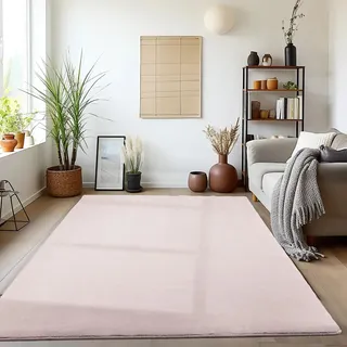 Ayyildiz Sky 5400 Kurzflorteppich 60 x 110 cm Rosa
