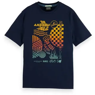 Scotch & Soda 174568 Kurzarm-t-shirt - Night - M