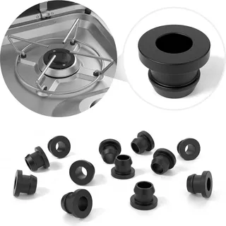 12er Set Silikon Gummitüllen für Topfstützen 5mm Stäbe Wohnmobil Kochfeld Ersatz