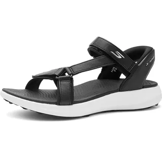 Skechers Damen Go Golf Slip-In Sandal for Women, Black/White, 37 EU