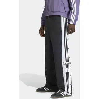 Sporthose ADIDAS ORIGINALS "ADIBREAK CLASSIC", Herren, Gr. XL, N-Gr, schwarz, weiß, normal, gr., Obermaterial: 100% Polyester, Hosen Sporthose