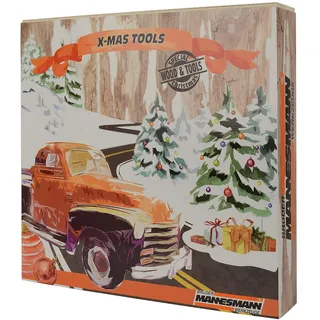 Brüder Mannesmann Werkzeuge Brüder Mannesmann Holz-Adventskalender 2021 M599930