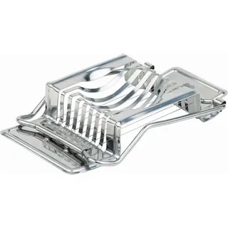 APS 88099 Eierschneider, 14,5 x 8 cm, Höhe 2,5 cm, Edelstahl, zum Längs- und Querteilen