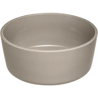 LEONARDO HOME Schale ROMA 1 Stück • Ø 22,3 cm • Mikrowellen- & Spülmaschinengeeignet • stapelbar • Keramik-Schale • Steingut-Schüssel • Salatschale mit glasierter Oberfläche • beige • 026365