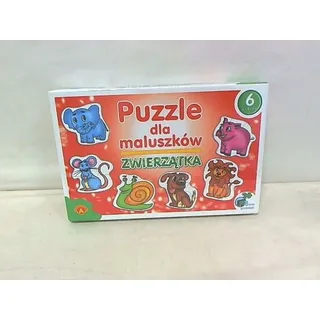 ALEXANDER Baby-Puzzle Tiere 6in1 (2-7 Teile)