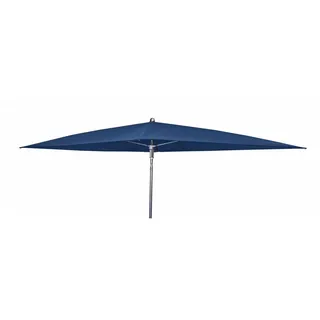 Doppler WATERPROOF III wasserdichter Sonnenschirm 225x120cm ohne Volant blau
