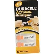 Bild Batterie für Hörgeräte Duracell 13