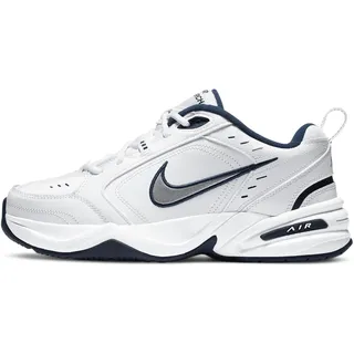 Air Monarch IV White/Metallic Silver 43