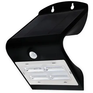 BLULAXA Solar-LED Wandleuchte 48636 mit Sensor, 3,2 W, schwarz