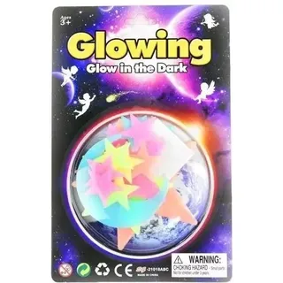 Sterne und Monde leuchten in der Dunkelheit