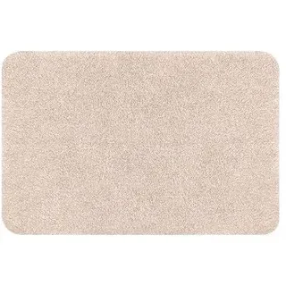 Spirella – Badematte – Weiche und Bequeme Acryl-Badematte – Ideal fürs Badezimmer – rutschfest und saugfähig – Elegantes Design – 80 x 150 cm – Beige