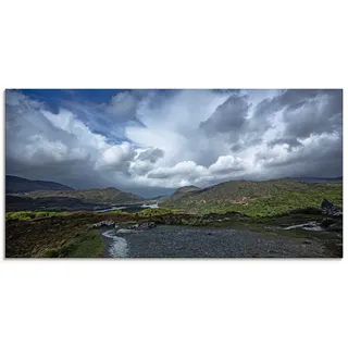 Artland Glasbild »Irland - Natur pur«, Europa, (1 St.), in verschiedenen Größen, blau