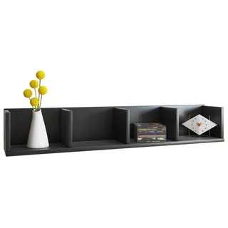 VCM Honsa Wandregal 4 Regale 0 x 0 x 0 cm Schwarz