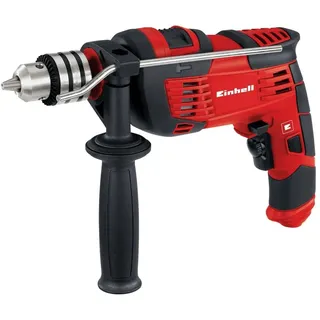 Einhell Schlagbohrmaschine TC-ID 1000 E (1010 W, Bohrleistung Ø Holz 32 mm, Beton 16 mm, Metall 13 mm, Metall-Tiefenanschlag, robustes Zahnkranzbohrfutter)