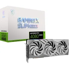 Bild von GeForce RTX 4080 SUPER 16G Gaming X Slim White, 16GB GDDR6X, 2x HDMI, 2x DP (V511-220R)