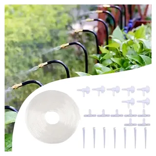 Tropfbewässerung Tropfer | 7 Stück Selbstbewässerungstropfer | Für Kübelpflanzen, Rasen, Garten, Gewächshaus, Bäume und Hochbeete im Außenbereich