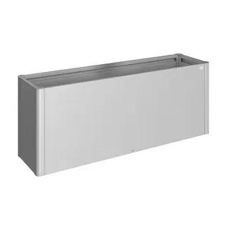 Biohort Hochbeet 201 x 53 x 77 cm Silber