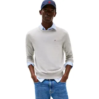 Tommy Hilfiger »ESSENTIAL COTTON CREW NECK« 100% Baumwolle Crewneck Regular Fit Premium Mode,