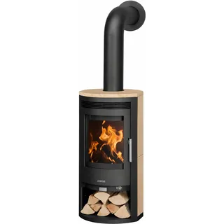 Justus Baltrum D 2.0 Stahl Schwarz/Abdeckplatte Sandstein