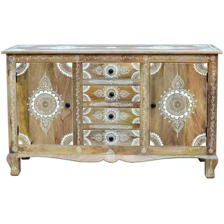 Home Affaire Sideboard, Kommode, Hand bemalt, Breite 140 cm