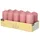 Stumpenkerzen 90 mm 10 St. rosa