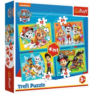 Trefl Puzzle Paw Patrol Team 4in1 (34346)