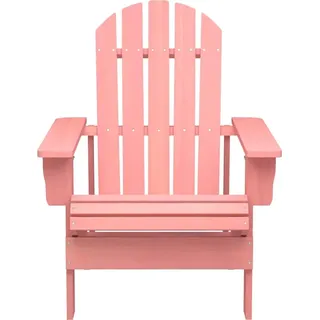 vidaXL Adirondack-Gartenstuhl Massivholz Tanne Rosa - Rosa