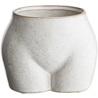 Butlers Blumentopf (4er Set) Botty , Beige , Keramik , 14 cm , Dekoration, Blumen & Blumentöpfe, Übertöpfe