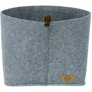 Wenko Filz-Korb Feli M Box für mehr Ordnung 24 x 16 x 16 cm grau