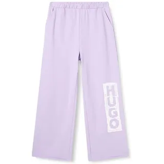 HUGO Damen Light/Pastel Purple Jersey Trousers, Light/Pastel Purple, L EU