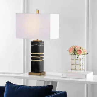 Safavieh Modern Metal Table Lamp, in Black and Gold