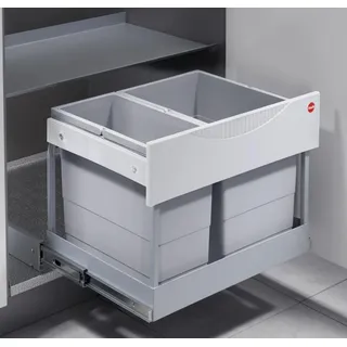 HAILO Mülleimer 60 l Grau