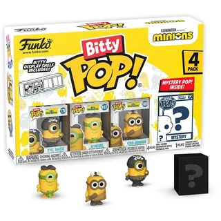 Funko Bitty Pop! Minions Eye Matie #4er Pack