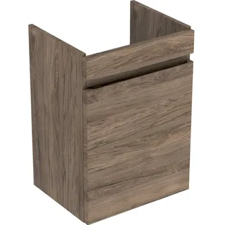 Geberit Renova Plan Unterschrank für Handwaschbecken, eine Tür, 43,5x60,5x34,5cm, 501903, 501.903.JR.1 - Braun