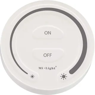 LIGHTEU, Miboxer 2,4 GHz Touch Dimm Fernbedienung für einfarbige LED Leuchten, Helligkeit einstellbar, FUT087