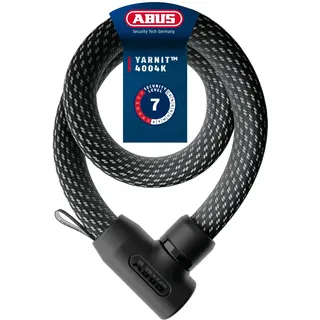 ABUS Yarnit 4004K, Kabelschloss - schwarz - 85 cm,