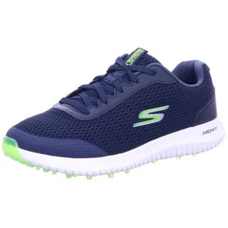 SKECHERS GO Golf MAX 2 Fairway 3, Sneaker, Navy Textile/Lime Trim,