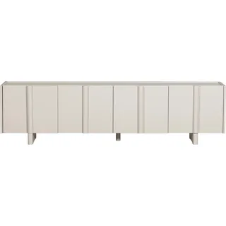 Woood Nook TV-Kommode Lowboard 200 cm Beige Holzwerkstoff