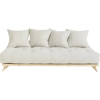 Karup Kindersofa Senza 90 x 200 cm Kiefer massiv beige