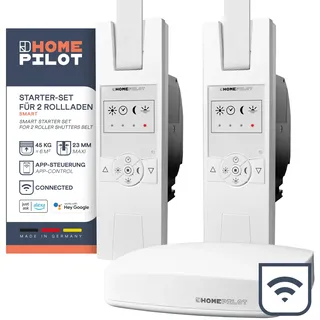 HOMEPILOT Starter-Set Rollladen smart 2 St. Weiß