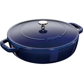 Staub Chistera Bräter 24 cm dunkelblau