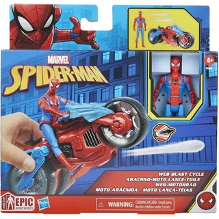 Marvel Spiderman Spiderman + Vehicle Figur
