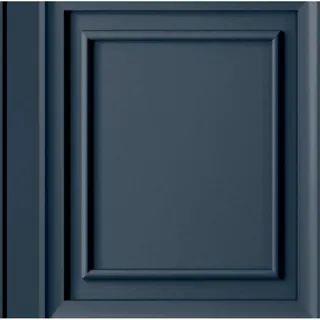 Laura Ashley - Redbrook Wood Panel Dark Seaspray Vliestapete 10mx52cm