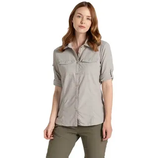 Craghoppers Langarmbluse Soft Mushroom 38