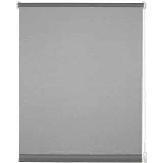 GARDINIA Rollo Uni Hellgrau-Struktur